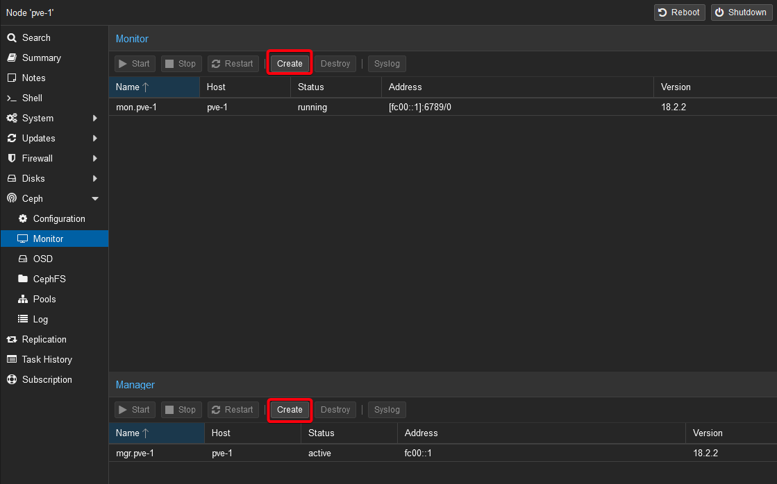 Build up a Hyper-Converged Proxmox/Ceph Cluster