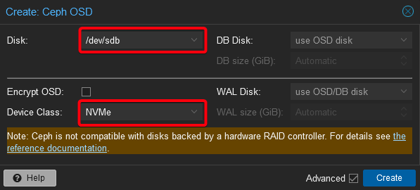 Build up a Hyper-Converged Proxmox/Ceph Cluster